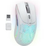 Glorious Model O2 Wireless RGB Gaming Mouse Matte White - Image 2