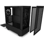 H5 Flow Compact Mid-tower Airflow Case (White/Black) - Image 2