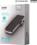 KLEVV R1 External Portable SSD 500GB Read/Write Up to 1000MB/s USB 3.2 Gen2 10Gbps for Type A & C 3D NAND Flash - Image 2
