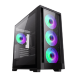 GAMEMAX DEFENDER TG Micro-ATX GAMING PC CASE