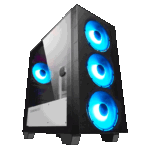 GameMax Aero Mini Mesh Micro-ATX Gaming Case - Image 2