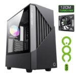 GameMax Contac COC ARGB Mid-Tower ATX Case - Black