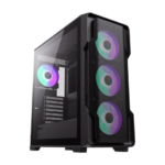 GameMax Siege E-ATX Mid-Tower Gaming Case Black
