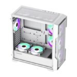 GameMax Siege E-ATX Mid-Tower Gaming Case White - Image 2