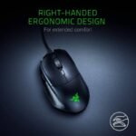 Razer Basilisk Essential Gaming Mouse: 6400 DPI Optical Sensor - Chroma RGB Lighting - 7 Programmable Buttons - Mechanical Switches - Classic Black - Image 3