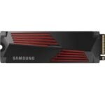 SAMSUNG 990 PRO w/ Heatsink SSD 1TB PCIe 4.0 M.2 Internal Solid State Hard Drive,