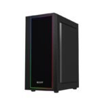 Boost Peacock Mid-Tower ATX Case - Black - Free Delivery - Image 2