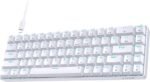 TMKB 60 Percent Keyboard,Gaming Keyboard,LED Backlit Ultra-Compact 68 Keys Gaming Mechanical Keyboard with Separate Arrow/Control Keys, T68SE, Red Switch