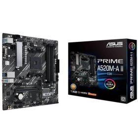 Asus Prime A520M-A II AMD AM4 microATX Motherboard