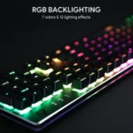 AUKEY KMG12 Mechanical Keyboard 104key with Gaming Software - Image 2