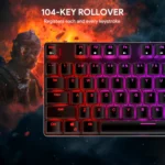 AUKEY KMG12 Mechanical Keyboard 104key with Gaming Software - Image 3