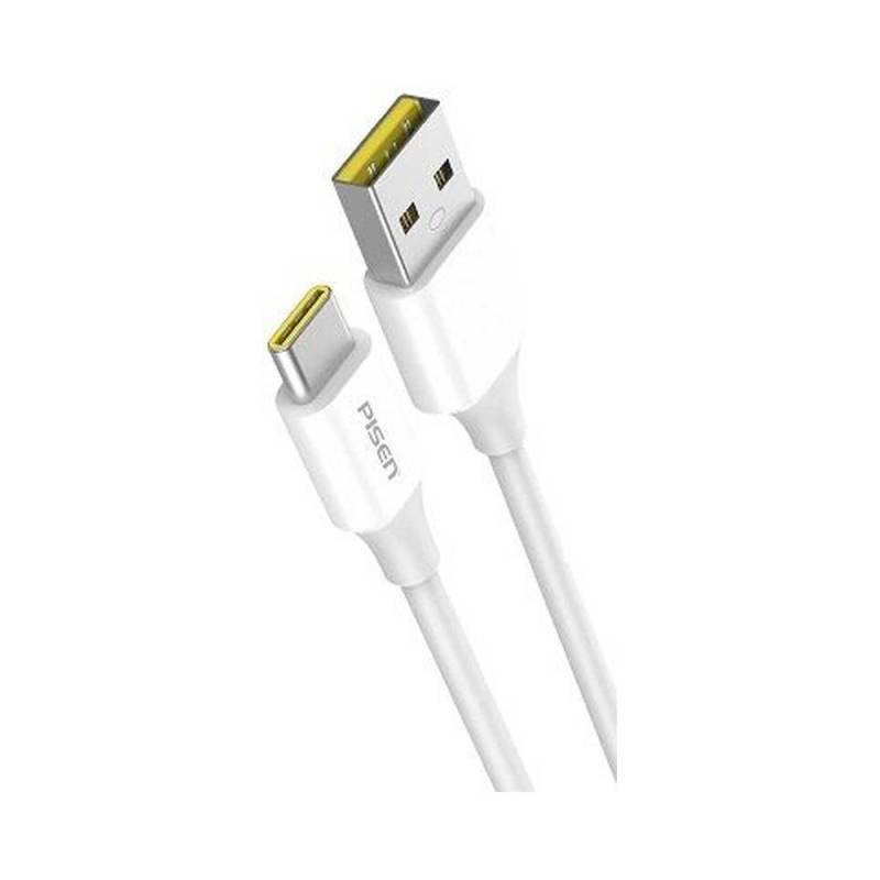 Pisen Tc07-1000 - Usb Type-C 3A Usb-C To Usb-A 3.3Ft Black