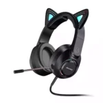 AWEI GM-9BK CAT EAR COLORFUL LIGHT WIRED GAMING HEADSET WITH MIC