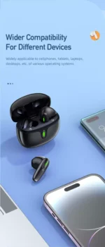 Awei T39 TWS Earbuds Wireless Bluetooth Headphones With Mic Waterproof Earphones - Image 2