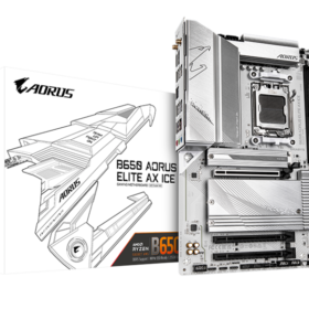 GIGABYTE B650 AORUS ELITE AX ICE AM5 ATX BOARD