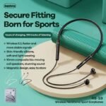 REMAX RB-S9 Wireless Neckband Sport Earphone - Image 2