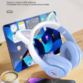 ABODOS AS-WH15 Wireless Bluetooth V5.3 Stereo Headphone Headset - Image 3