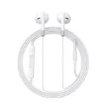JR-EW01 Wired Series Half In-Ear Wired Earphones - White