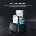 UGREEN USB3.0 Dual-Bay Hard Drive Docking Station (Support Offline) 50857 - Image 2