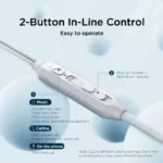 JR-EC06 TYPE-C Series In-Ear Metal Wired Earbuds - Image 2