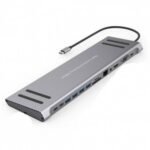 ONTEN 13 in 1 USB C Docking Station - Type-C to HDMI/VGA/SD/TF