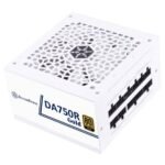 SilverStone DA750R Gold 750W PCIe 5.0 Fully Modular Power Supply - White - Image 2