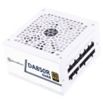 SilverStone DA850R Gold 850W PCIe 5.0 Fully Modular Power Supply - White - Image 2