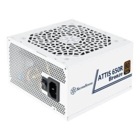 SilverStone Attis 650R Bronze 650W ATX 3.1 Power Supply - White