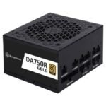 SilverStone DA750R Gold 750W PCIe 5.0 Fully Modular Power Supply - Black