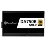 SilverStone DA750R Gold 750W PCIe 5.0 Fully Modular Power Supply - Black - Image 2
