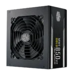 Cooler Master MWE Gold 850 V2 MPE-8501-AFAAG-3EU ATX3.0 Fully Modular Power Supply, 850W, 80+ Gold Efficiency, Quiet 140mm FDB Fan