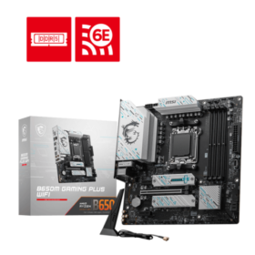 MSI B650M GAMING PLUS WIFI MATX AM5 MOTHERBOARD