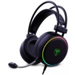 T-Dagger Sona RGB 7.1 Surround Sound Wired Gaming Headset T-RGH304-BLACK/WHITE