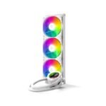 ID-Cooling SL360 XE LCD ARGB AIO 360mm Liquid CPU Cooler (without SL fans ) - White - Image 2