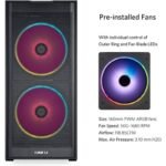 Lian Li Lancool 206 RGB Mid-Tower ATX Case - Black (Free Delivery) - Image 2