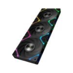Thunder Ember TCS-45B ARGB 120mm Case Fan - 3 Pack (Black) - Image 2