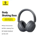 Baseus Bass 35 Max Wireless Headphones 50Hrs Long Battery Life Twilight Grey - Image 2