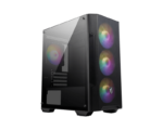 MSI MAG Forge M100A Mesh Certified Micro-ATX Tower Tempered Glass PC Case Black