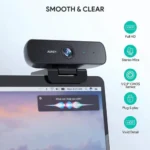 Aukey Stream Series Dual-Mic Full HD Webcam with 1/3"-CMOS Sensor PC-LM1H - Image 2