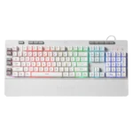 Redragon K512 Shiva White RGB Backlit Membrane Gaming Keyboard
