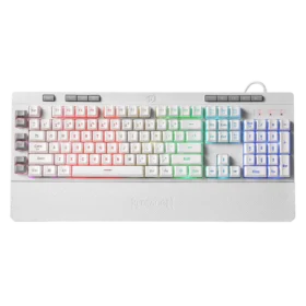 Redragon K512 Shiva White RGB Backlit Membrane Gaming Keyboard