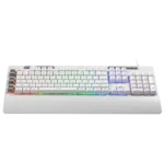 Redragon K512 Shiva White RGB Backlit Membrane Gaming Keyboard - Image 2
