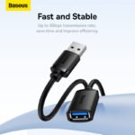Baseus AirJoy Series USB 3.0 extension cable - Image 2