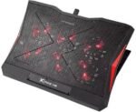 XTRIKE ME FN811 Laptop Cooling Pad Stand – 6 x RED Led Fans – 2 USB Ports – Support UP 17 Inch - Image 2