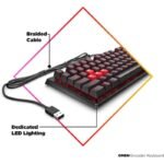 HP Omen Encoder Mechanical Gaming Keyboard - Brown Switches - Image 2