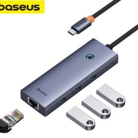 Baseus B0005280A813-00 Flite Series 4-Port HUB Space Grey