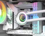 ID-COOLING FX360 INF ARGB AIO LIQUID COOLER WITH INFINITY DISPLAY - White - Image 2