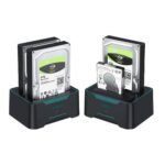 Onten UHD6 Dual Bay External Hard Drive Docking Station - Image 2