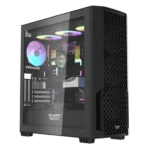 DarkFlash DF2100 ARGB Mid-Tower ATX Gaming Case - Black