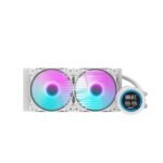 DarkFlash DN240D Nebula 240mm AIO Black with LCD Display Liquid Cooler - Black - Image 2